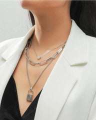 Silver Plated Stylish Necklace